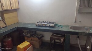 Kitchen in 1 RK Independent House at Express One, Vasundhara Sector 14 – for Rent