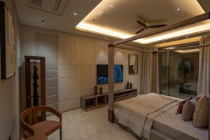 Living Room in 4 BHK Apartment at Viman Nagar – for Sale