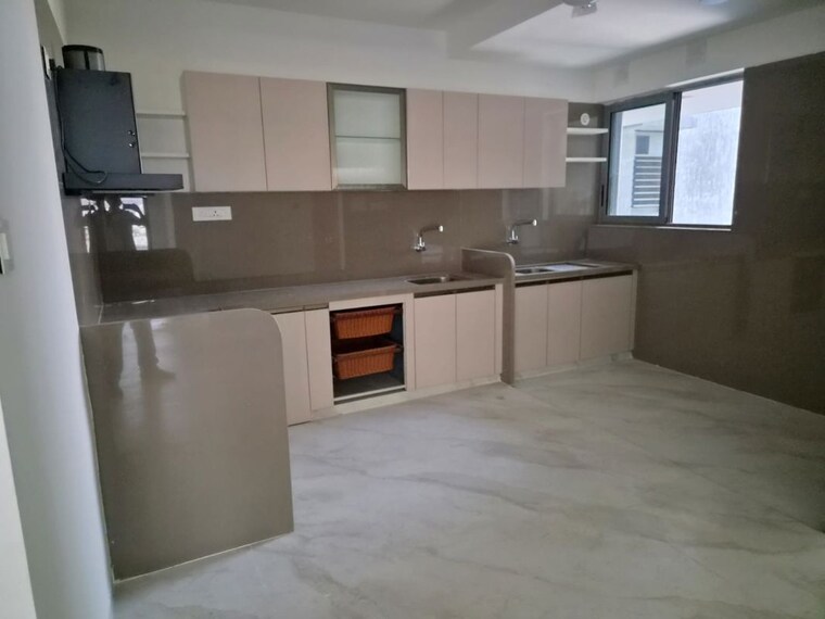 Kitchen, jhamtani-nandan-ace 3 Bedroom 1500 Sq.Ft. Apartment In Balewadi Pune 10399918