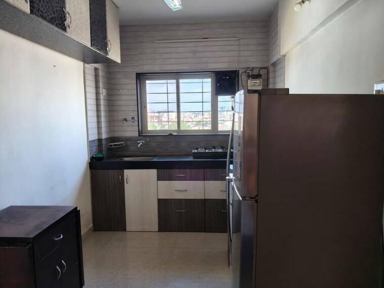 Kitchen, pristine-prolife-2 1 Bedroom 750 Sq.Ft. Apartment In Wakad Pune 10399936