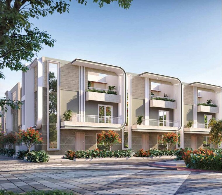 Exterior View, sattva-songbird 2.5 Bedroom 1398 Sq.Ft. Apartment In Budigere Cross Bangalore 10380867