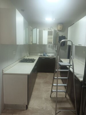 Kitchen in 1 BHK Builder Floor at Lajpat Nagar I – for Rent