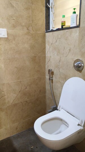 Bathroom in 2 BHK Apartment at Rigved Uptown, Balewadi – for Rent