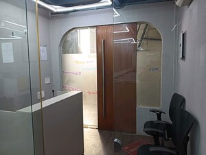 Bathroom in  Office Space at Center Point Condominium, Lower Parel – for Rent