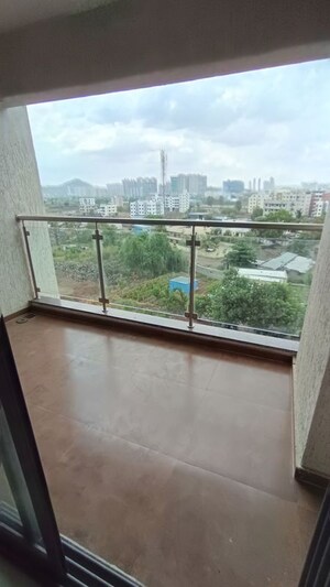 Balcony in 2 BHK Apartment at G K Armada, Wakad – for Rent