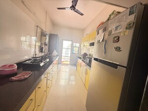 Kitchen in 3 BHK Villa at Mont Vert Tranquille Row Houses, Wakad – for Rent