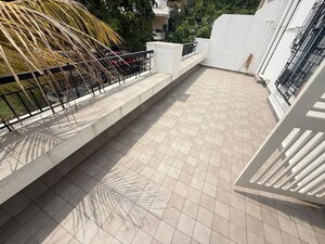 Balcony in 3 BHK Villa at Mont Vert Tranquille Row Houses, Wakad – for Rent