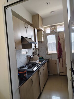 Kitchen in 2.5 BHK Apartment at Supertech Cape Town, Sector 74 – for Rent