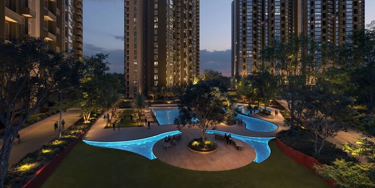 Swimming Pool, bricks-the-earthscape 3 Bedroom 1844 Sq.Ft. Apartment In Kacharakanahalli Bangalore 10399952