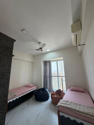 Living Room in 2 BHK Apartment at Ruparel Jewel, Wadala – for Rent