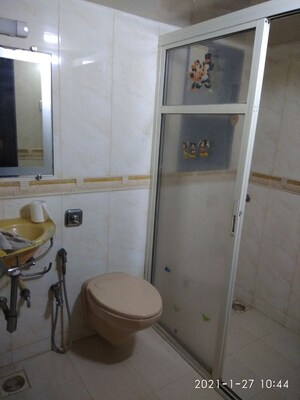 Bathroom in 2 BHK Apartment at Seven Bunglow – for Rent