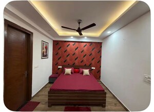 Bedroom in 3 BHK Builder Floor at Chattarpur – for Rent
