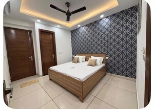 Bedroom in 3 BHK Builder Floor at Chattarpur – for Rent