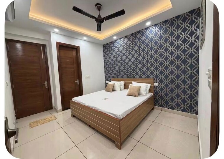 Bedroom, chattarpur 3 Bedroom 1300 Sq.Ft. Builder Floor In Chattarpur Delhi 10400045