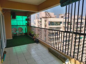 Balcony in 3 BHK Apartment at Gaur Atulyam, Omicron I Greater Noida – for Rent