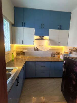 Kitchen in 3 BHK Apartment at Gaur Atulyam, Omicron I Greater Noida – for Rent