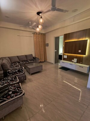 Living Room in 3 BHK Apartment at Gaur Atulyam, Omicron I Greater Noida – for Rent