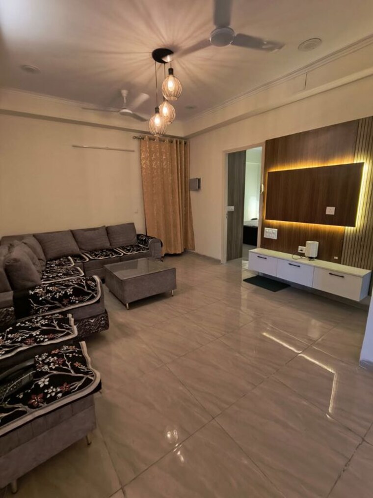 Living Room, gaur-atulyam 3 Bedroom 1300 Sq.Ft. Apartment In Omicron I Greater Noida Greater Noida 10400060