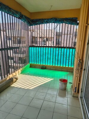 Balcony in 3 BHK Apartment at Gaur Atulyam, Omicron I Greater Noida – for Rent