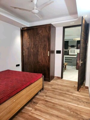Bedroom in 1 BHK Builder Floor at Chattarpur – for Rent