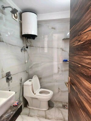 Bathroom in 1 BHK Builder Floor at Chattarpur – for Rent