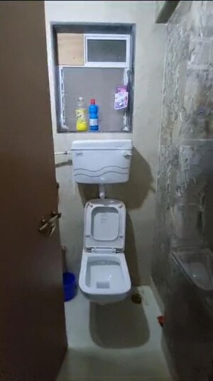 Bathroom in 1 RK Apartment at Tirupathi The Windsor, Kandivali East – for Rent