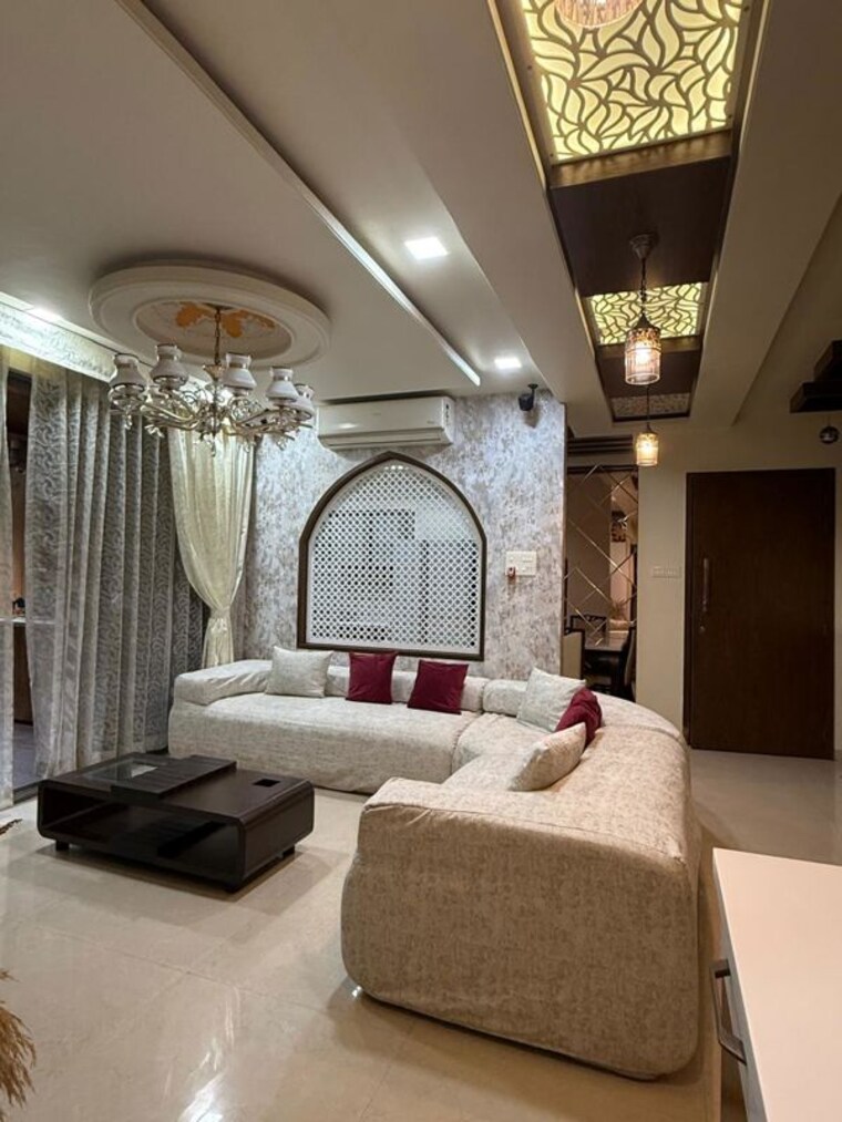 Living Room, rohan-leher-ii 3 Bedroom 1300 Sq.Ft. Apartment In Baner Pune 10400144