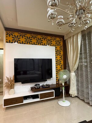 Living Room in 3 BHK Apartment at Rohan Leher II, Baner – for Rent