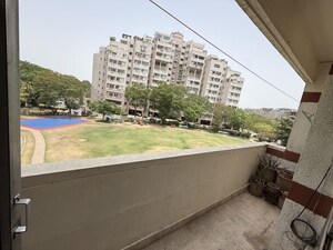Balcony in 2 BHK Apartment at Unitech Rakshak, Sector 41 – for Rent