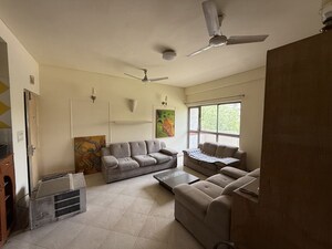 Living Room in 2 BHK Apartment at Unitech Rakshak, Sector 41 – for Rent