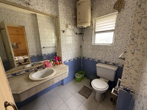 Bathroom in 2 BHK Apartment at Unitech Rakshak, Sector 41 – for Rent