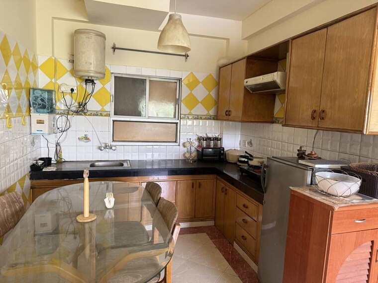 Kitchen, unitech-rakshak 2 Bedroom 1100 Sq.Ft. Apartment In Sector 41 Gurgaon 10400142