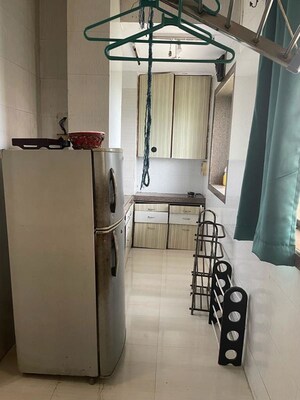 Staircase in 1 RK Apartment at Angolimala CHS, Kurla East – for Rent