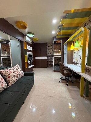 Living Room in 2 BHK Apartment at Aaiji Vivanta, Balewadi – for Rent