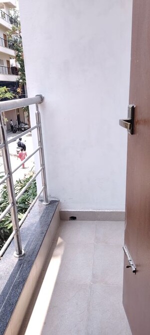Balcony in 1 BHK Apartment at Domlur – for Rent
