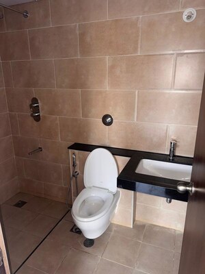 Bathroom in 3 BHK Apartment at Puravankara Purva Atmosphere, Thanisandra Main Road – for Sale
