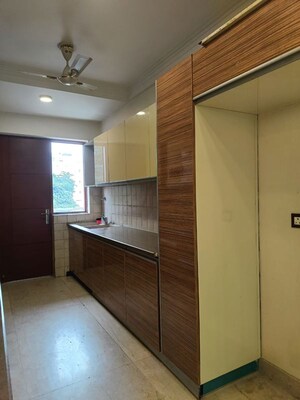 Kitchen in 3 BHK Builder Floor at Unitech Singleton Floors South City, Sector 50 – for Sale