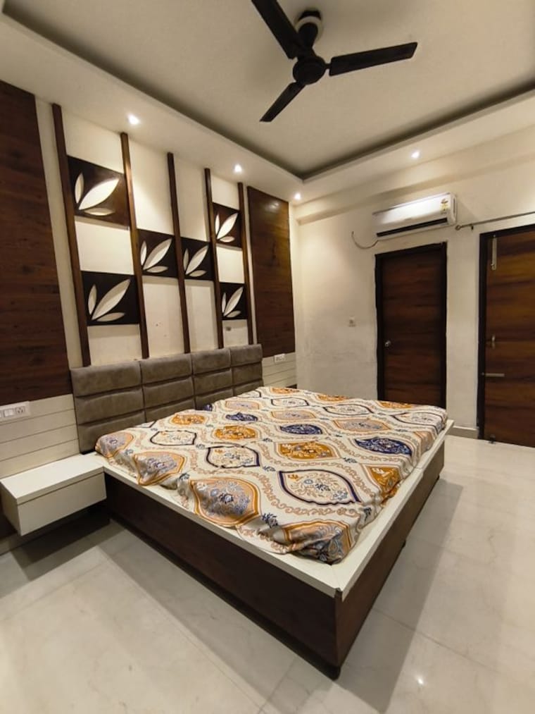 Bedroom, motia-royal-citi-apartments 3 Bedroom 1550 Sq.Ft. Builder Floor In Ghazipur Zirakpur 10400188