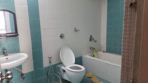 Bathroom in 3 BHK Apartment at Aditya Nisarg Palms, Bavdhan – for Rent