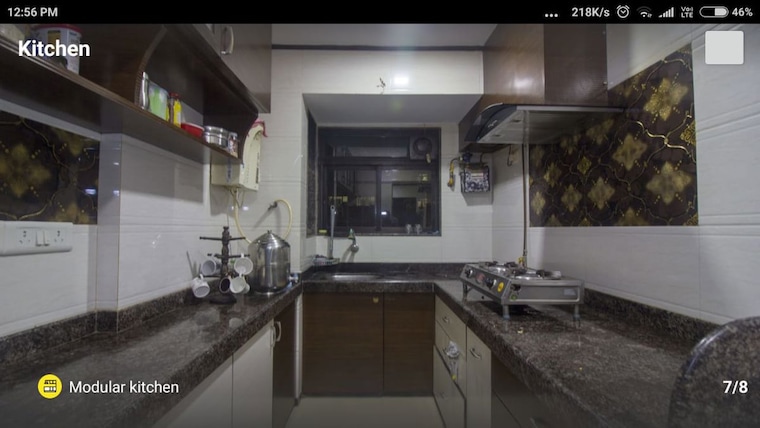 Kitchen, sayba-annex 1 Bedroom 430 Sq.Ft. Apartment In Kurla East Mumbai 10400223