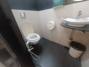 Bathroom in  Office Space at Kamala Mills, Lower Parel – for Rent