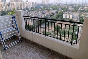 Balcony in 1 BHK Apartment at AVJ Heightss, Zeta I Greater Noida – for Rent