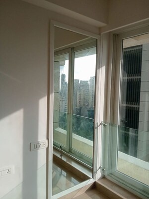 Balcony in 4 BHK Apartment at Sumer Trinity Towers, Prabhadevi – for Rent