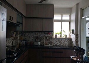 Kitchen in 4 BHK Apartment at Stellar MI Legacy, Zeta I Greater Noida – for Rent