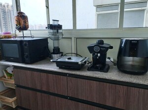 Kitchen in 4 BHK Apartment at Stellar MI Legacy, Zeta I Greater Noida – for Rent