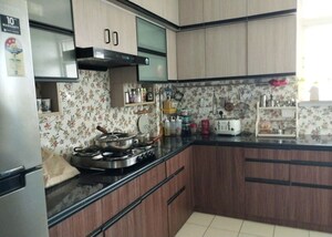Kitchen in 4 BHK Apartment at Stellar MI Legacy, Zeta I Greater Noida – for Rent
