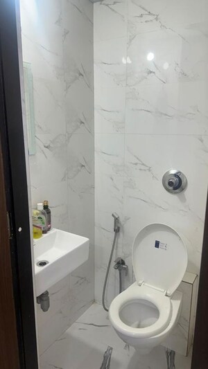 Bathroom in 2 BHK Apartment at Hubtown Harmony B Wing, Matunga – for Rent