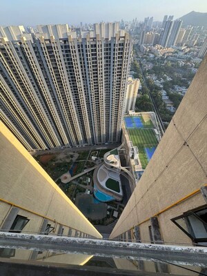 Balcony in 2 BHK Apartment at Raymond Realty Phase II, Pokhran Road No Two – for Sale