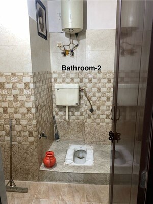 Attached Bathroom in 3 BHK Apartment at Jogabai Extension – for Sale