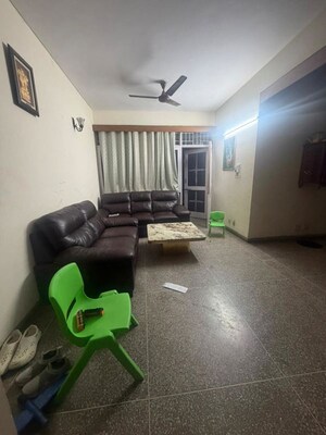 Living Room in 3 BHK Builder Floor at Vijay Ratan Vihar, Sector 15 – for Rent